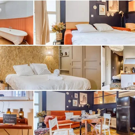 Apartmán L'atelier De L'artiste - Lumineux - Calme - Wifi Douai
